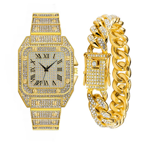 WATCH, BRACELET and Necklace set