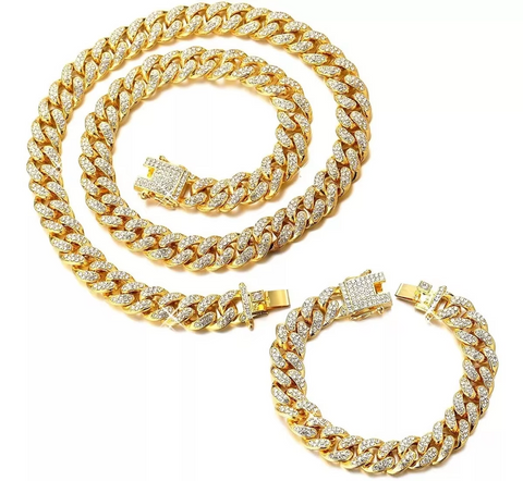 WATCH, BRACELET and Necklace set